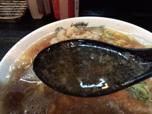 『肉太郎』肉醤油らーめん スープ