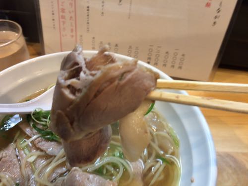 大阪麺哲 肉醤油チャーシュー